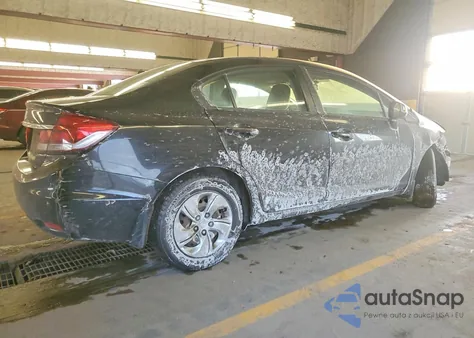 2013 Honda Civic Lx z USA, uszkodzony, nr VIN 19XFB2F53DE286720